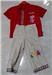 Pants is stretchable. For two to three years old.