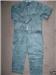 Beautiful Baby Blue Leather Suit, this is a brand new never worn outfit that is 100% leather with a nice lighter blue polyester lining, the jacket is a size Large and the pants are a nice loose fitting size 36. this is a final sale and a great gift for a man with style and an eye for fashion.

Retail for this suit is $500

Genuine Leather Jacket measurements: shoulder to shoulder = 23 in armpit to armpit = 24 1/2 in Pants measurments: leg = 43 in inseam = 29 in